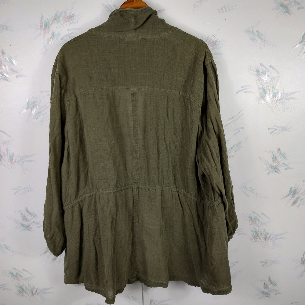 Torrid 3 Green Light Weight Jacket - Picture 10 of 12